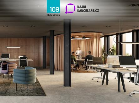 Pronájem kanceláře, 397 m²