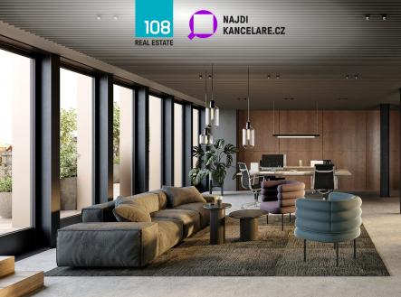 Pronájem kanceláře, 397 m²