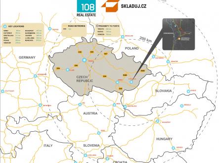 Pronájem - komerční objekt, sklad, 4 884 m²