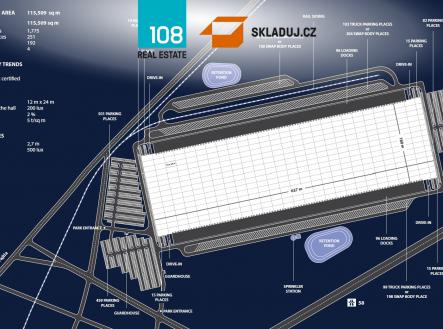 Pronájem - komerční objekt, sklad, 20 000 m²