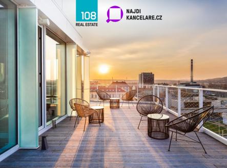 Pronájem kanceláře, 648 m²