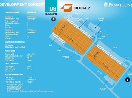 Pronájem - komerční objekt, sklad, 20 310 m²