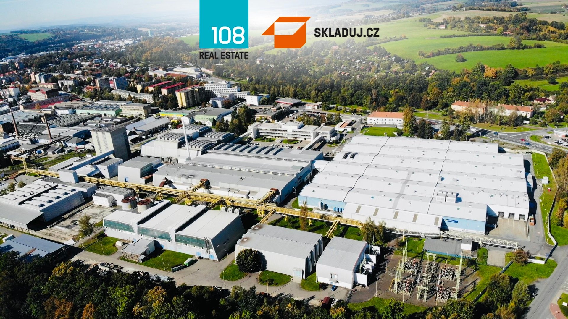 Industrial park Valašské Meziříčí, pronájem skladových prostor