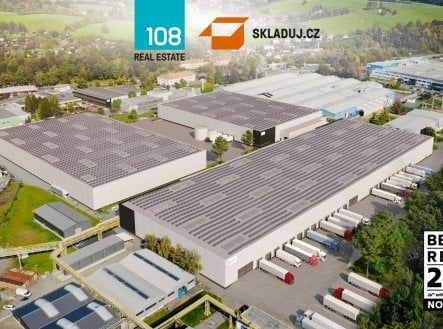 Industrial park Valašské Meziříčí, pronájem skladových prostor