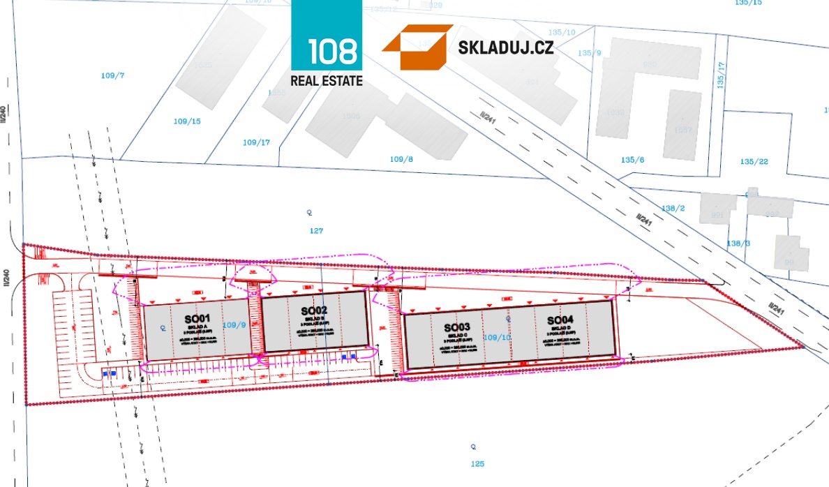 Pozemek pro průmyslovou výstavbu se stavebním povolením, 14000m2, Praha Horoměřice