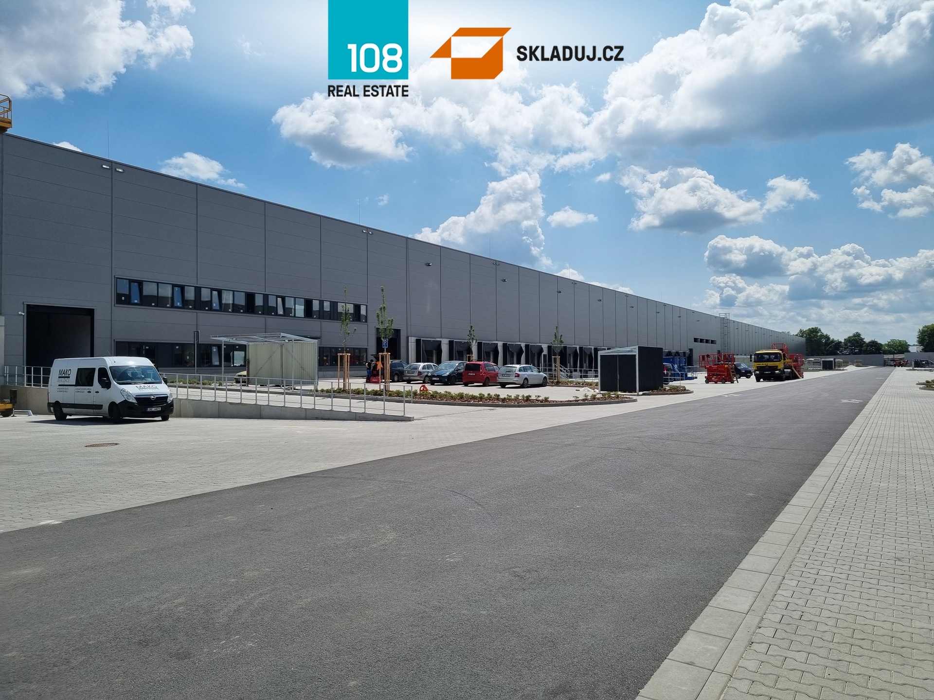 Industrial park Pardubice, pronájem skladových prostor