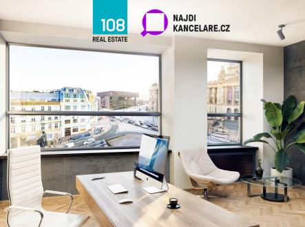 Pronájem kanceláře, 652 m²