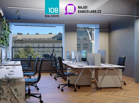 Pronájem kanceláře, 326 m²