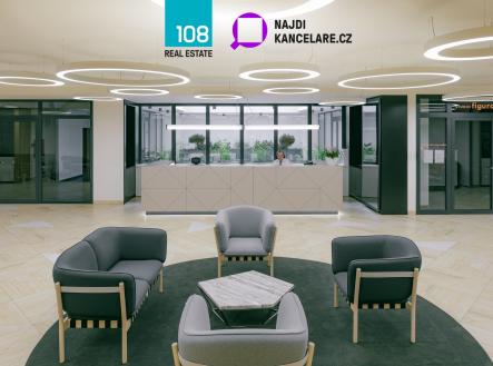 Pronájem kanceláře, 342 m²