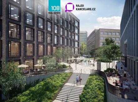 Pronájem kanceláře, 912 m²