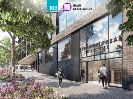 Pronájem kanceláře, 912 m²