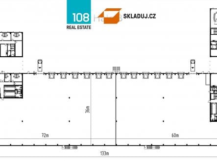 Pronájem - komerční objekt, výroba, 5 504 m²