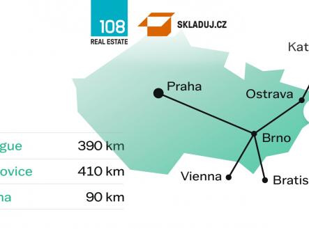 Pronájem - komerční objekt, sklad, 6 989 m²