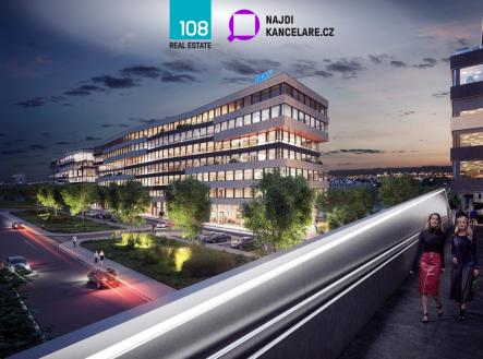 Pronájem - kanceláře, 1 741 m²