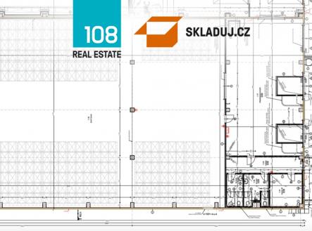 Pronájem komerčního objektu, sklad, 960 m²
