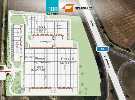 Pronájem komerčního objektu, sklad, 6 100 m²