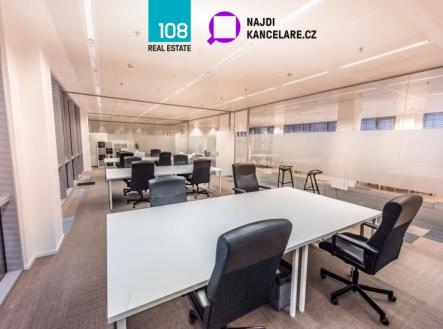 Pronájem kanceláře, 651 m²