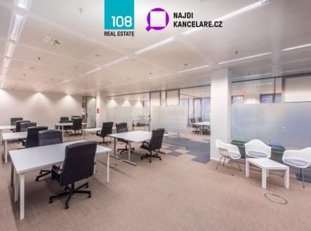 Pronájem kanceláře, 651 m²