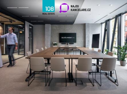Pronájem kanceláře, 500 m²