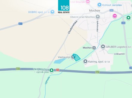 Prodej pozemku pro komerční výstavbu, 9 670 m²