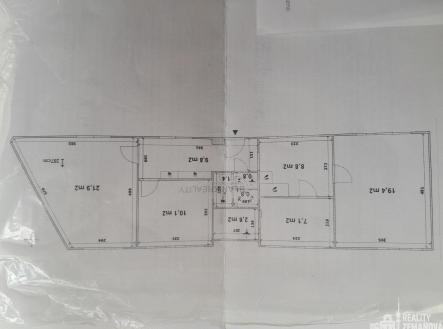 Pronájem kanceláře, 83 m²