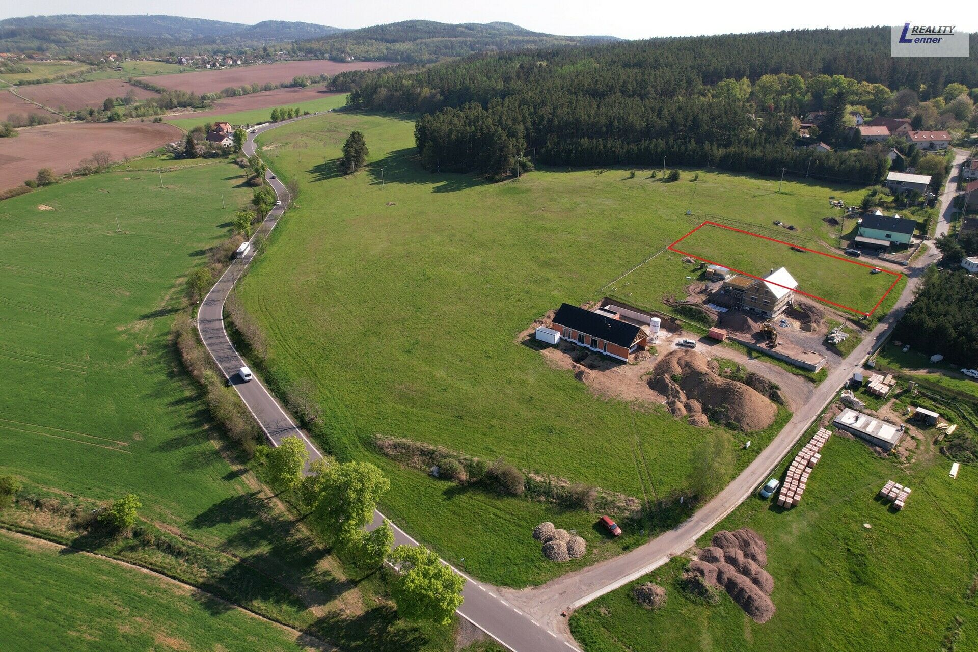 Stavební pozemek 2.183 m2, obec Kardavec, okr. Příbram