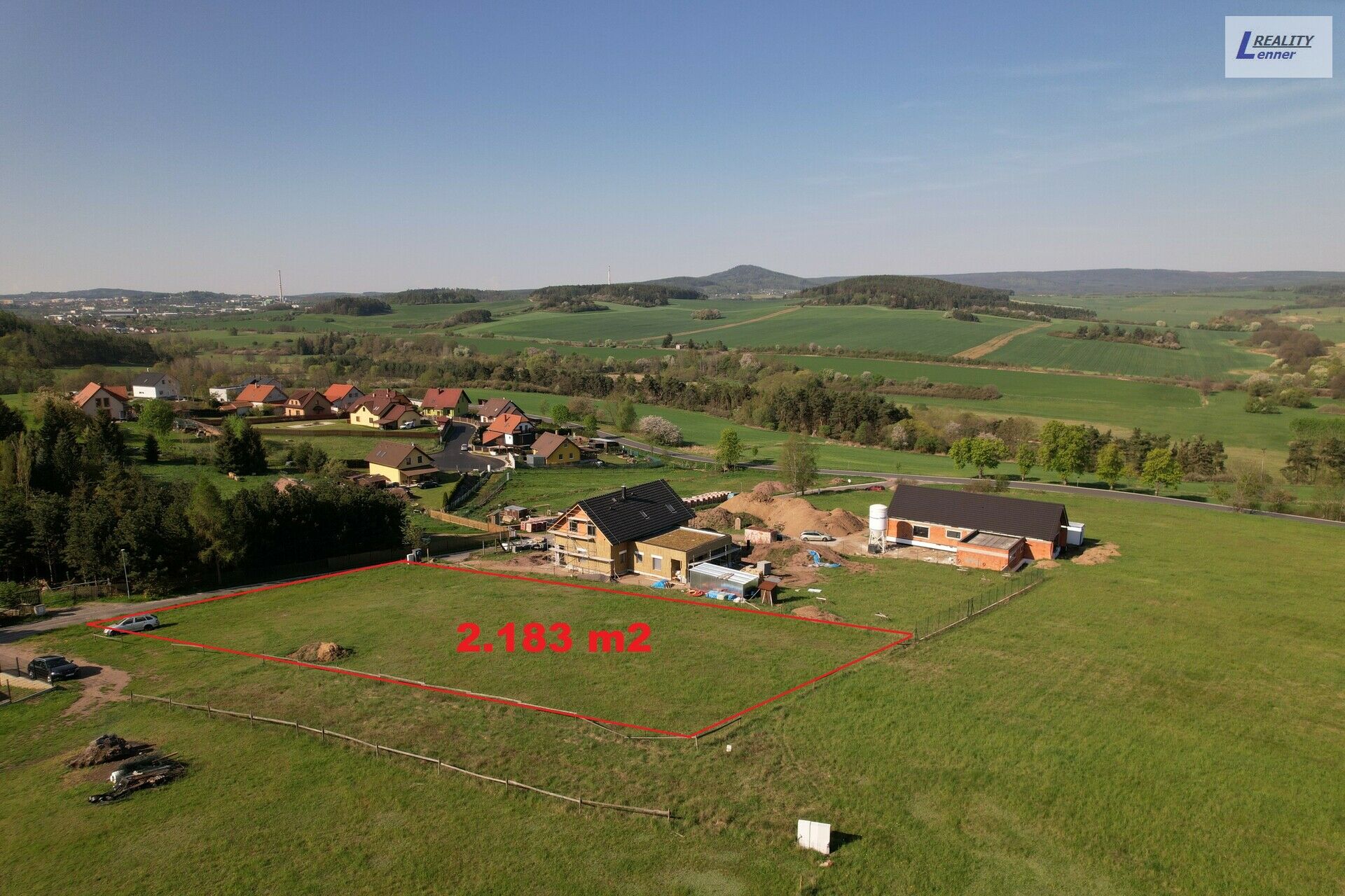 Stavební pozemek 2.183 m2, obec Kardavec, okr. Příbram