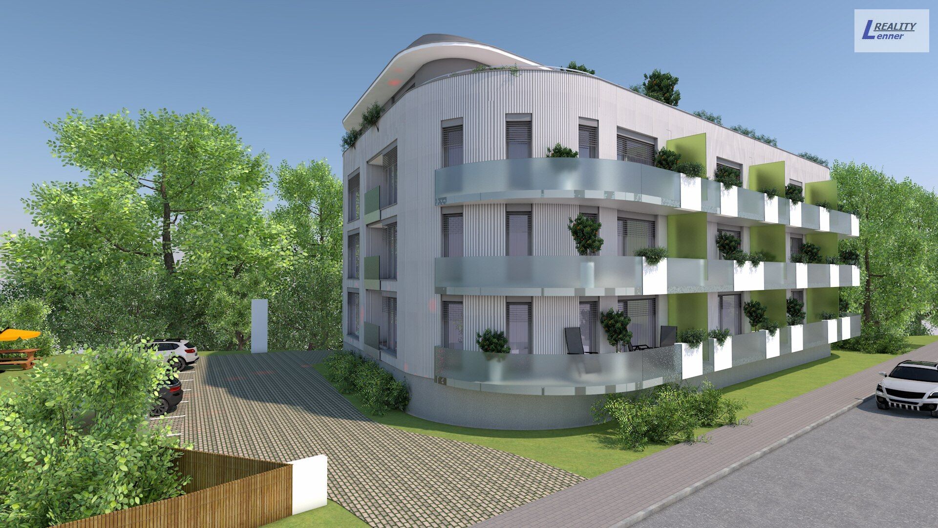 Novostavba bytu 3+kk/ balkon 17 m2, gar. stání, sklep, 85 m2