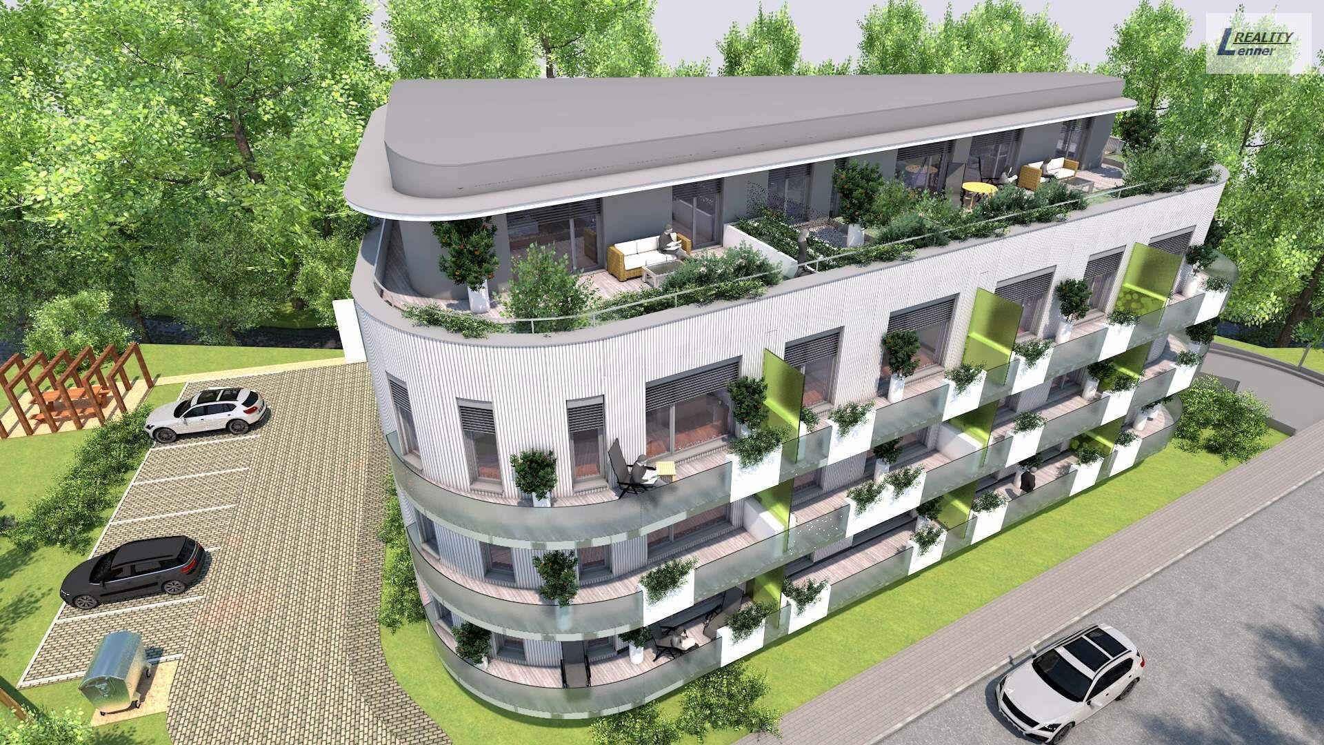Novostavba bytu 3+kk/ balkon/ lodžie, sklep,  92,4 m2