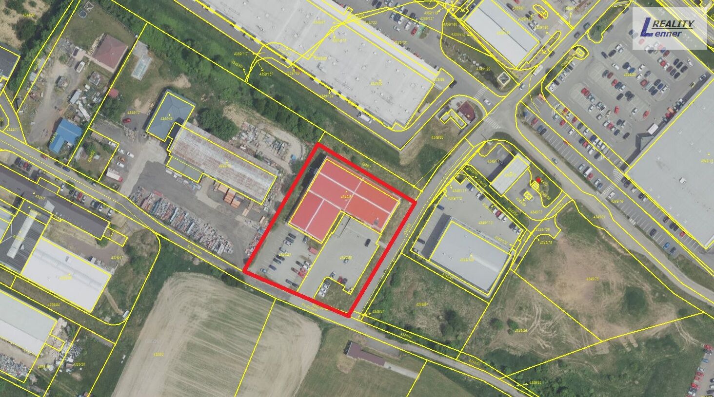 Prodej komerční budovy (kanceláře, obchod, sklady, výroba), 2.440 m2 na pozemku 5.275 m2