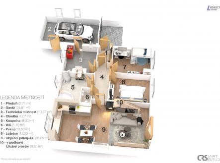 Prodej domu/vily, 124 m²