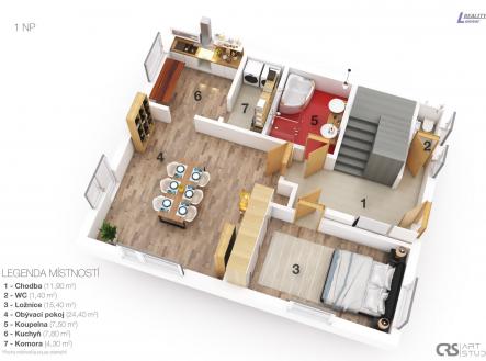 Prodej domu/vily, 225 m²