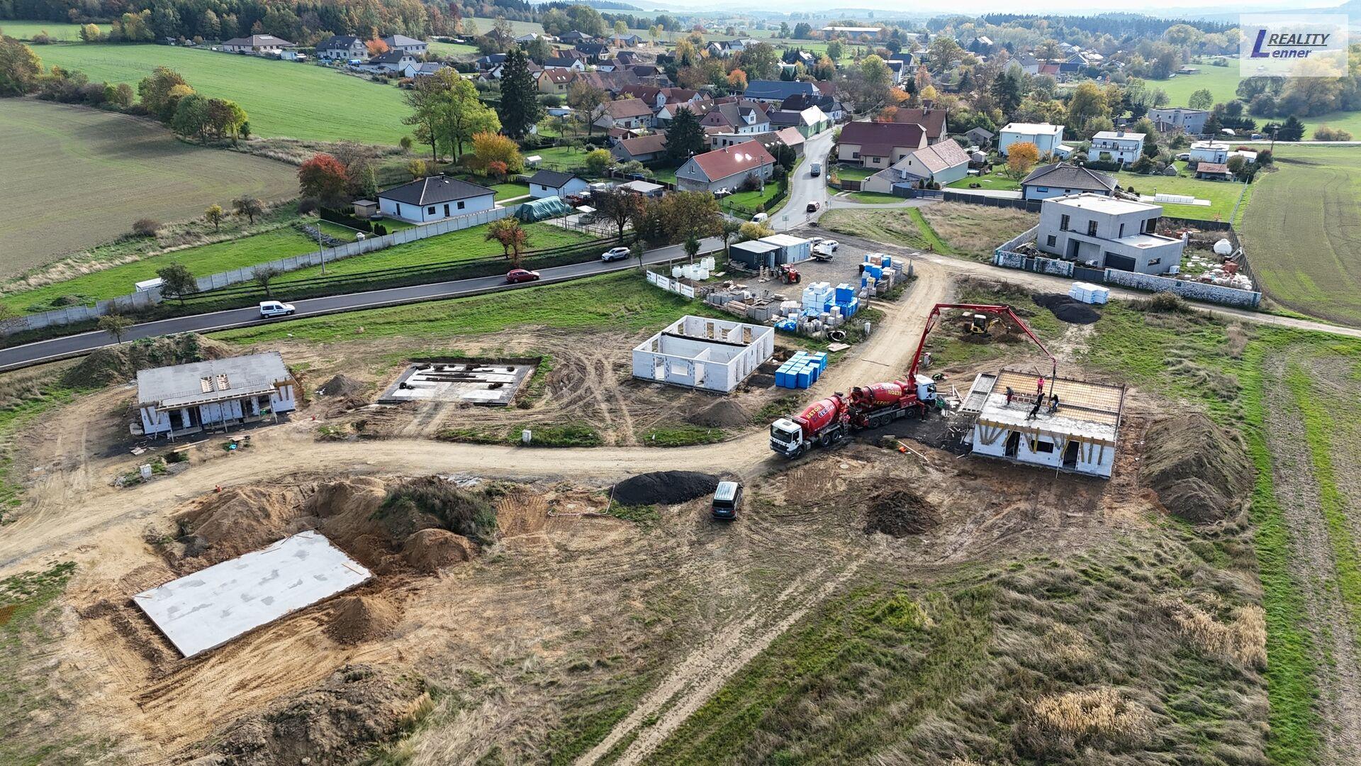 Prodej nízkoenerg. novostavby 4+kk 105 m², pozemek 436 m² Narysov