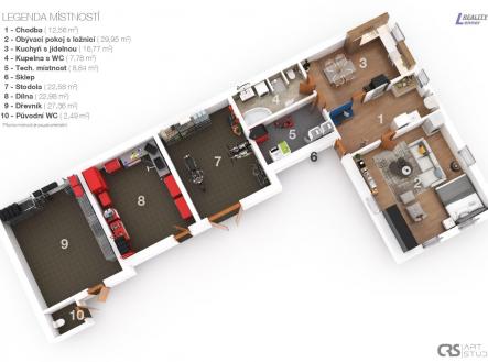 Prodej domu/vily, 151 m²