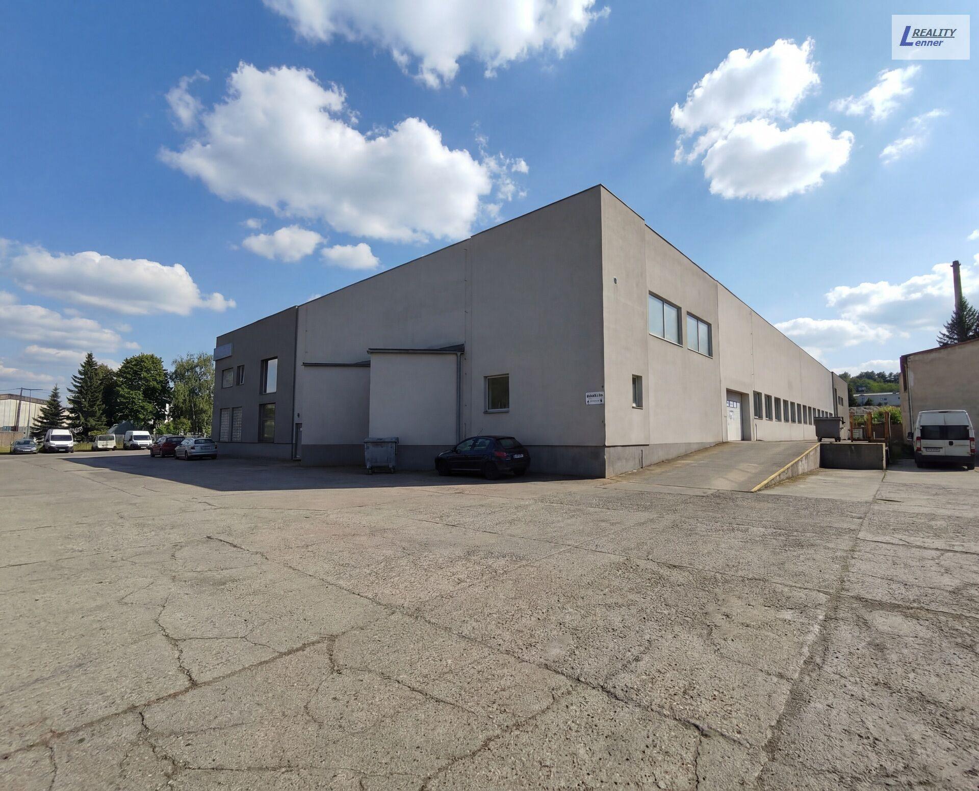 Pronájem skladového prostoru 1.159 m² a kanceláří 320 m², Plynárenská 291, Příbram