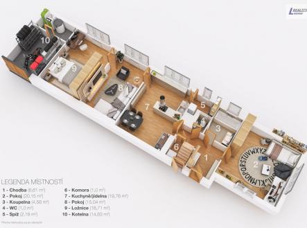 Prodej domu/vily, 90 m²