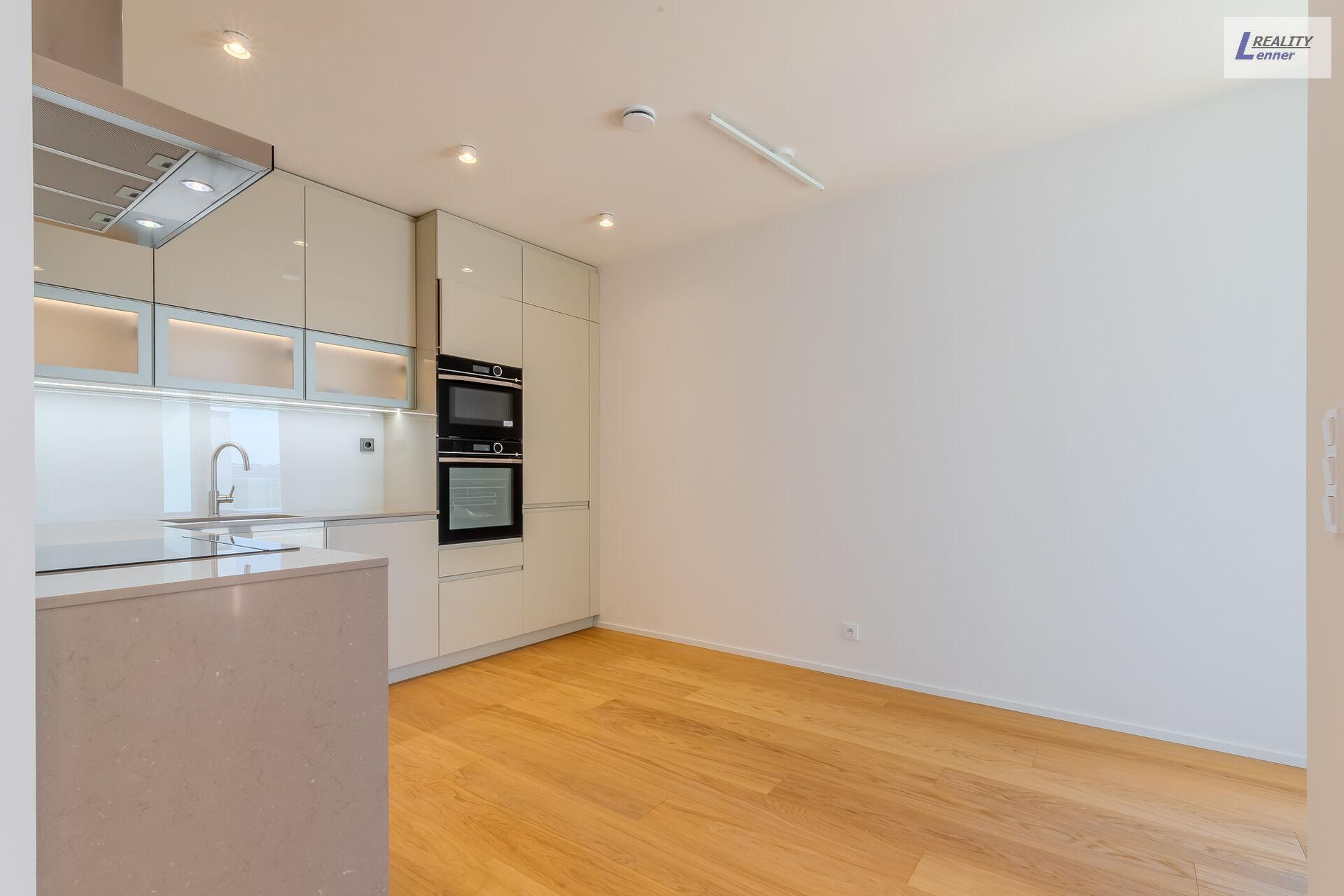 Pronájem bytu 4+kk, Rezidence Do Zahrádek II, 136 m2, 3. patro, Terasa 25 m2