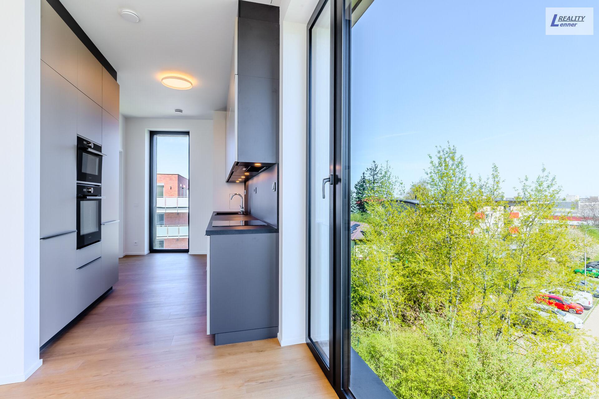 Pronájem bytu 2+kk, Rezidence Do Zahrádek II, 75 m2, 2. patro, Terasa