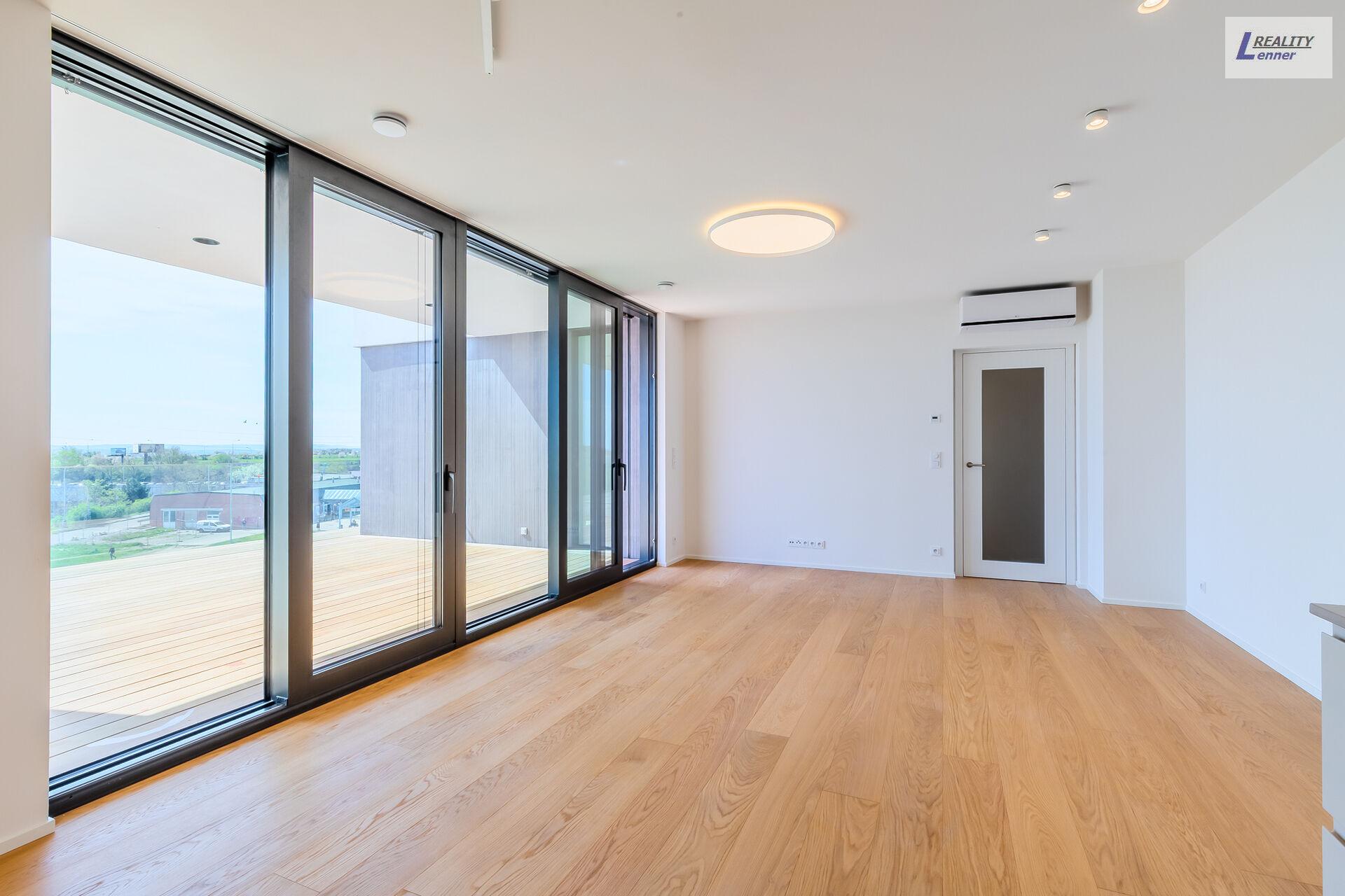Pronájem bytu 3+kk, Rezidence Do Zahrádek II, 112 m2, 3. patro, terasa 30 m2