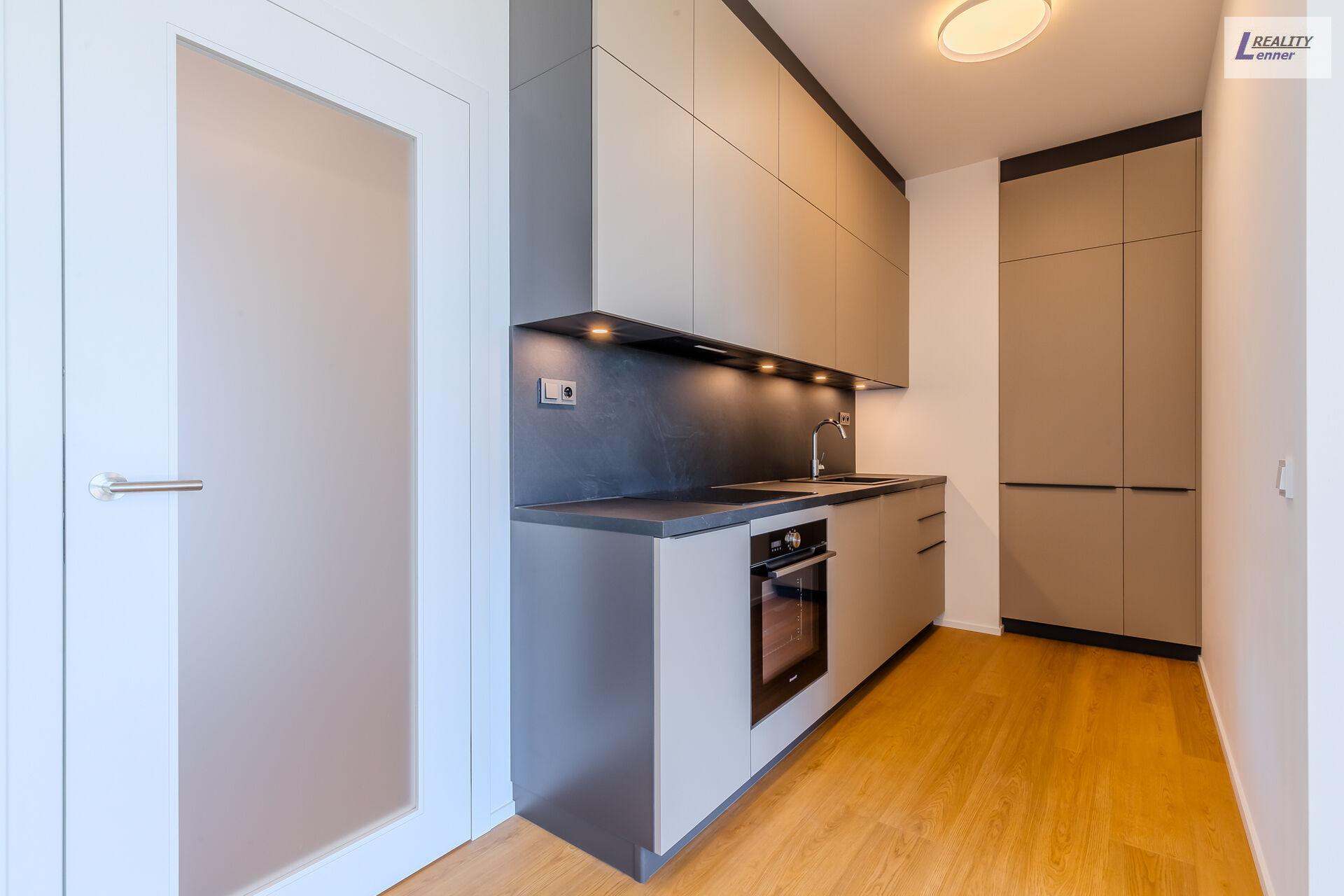 Pronájem bytu 2+kk, Rezidence Do Zahrádek II, 59 m2, 3. patro, Terasa