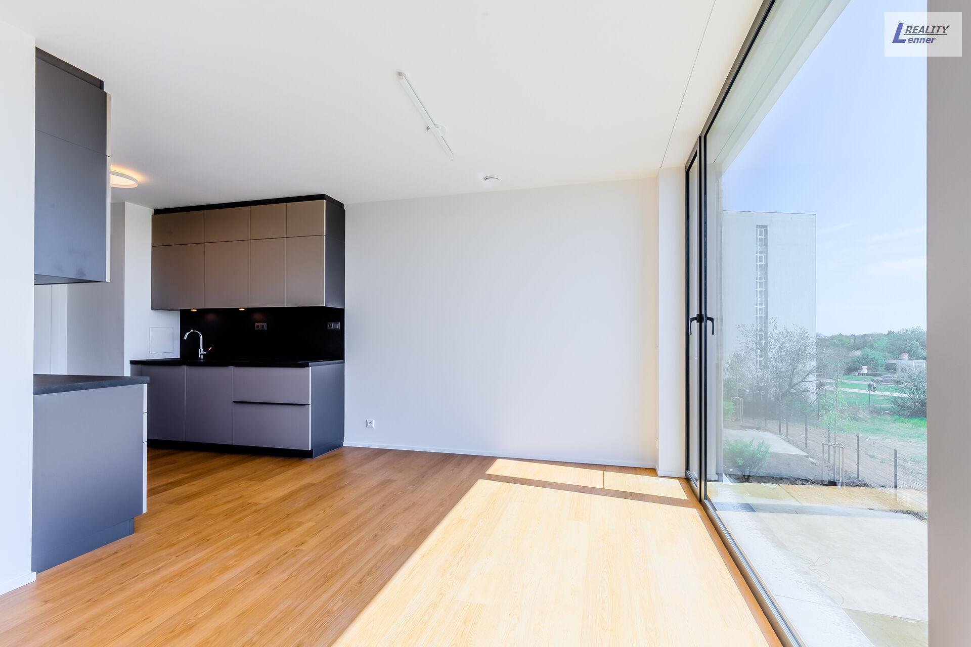Pronájem bytu 2+kk, Rezidence Do Zahrádek II, 59 m2, 1. patro, Terasa