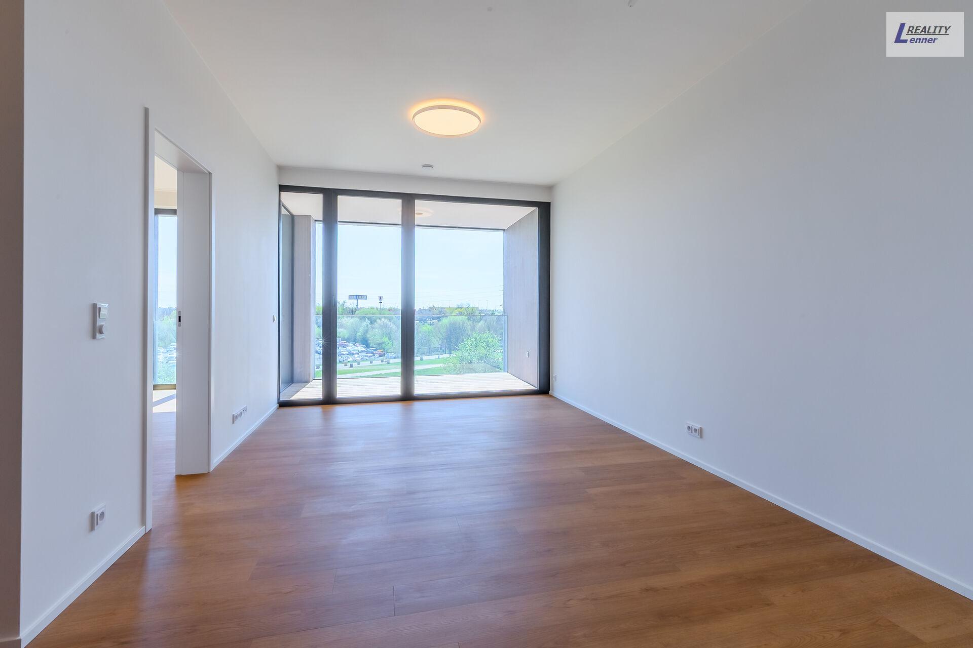 Pronájem bytu 2+kk, Rezidence Do Zahrádek II, 59 m2, 1. patro, terasa 6 m2