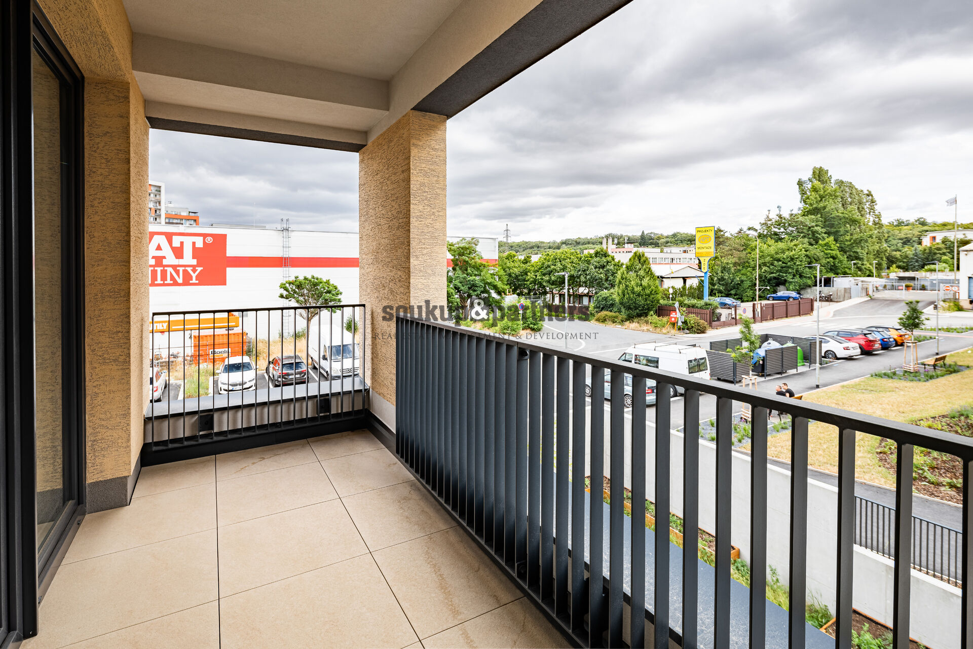 Prodej bytu 3+kk 76,1 m² + Terasa, Garáž a sklep, Novostavba - Tesla Hloubětín - Praha 9