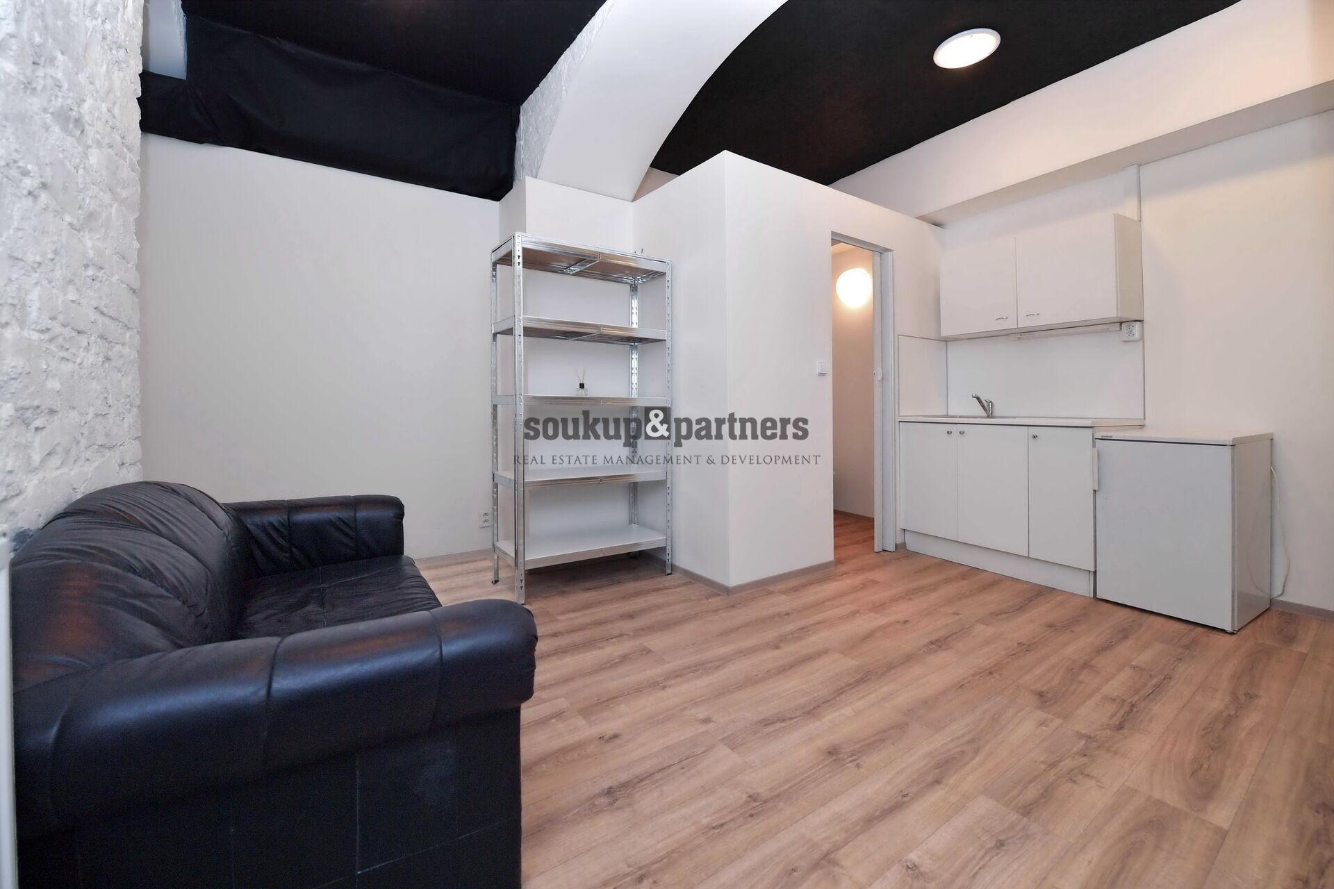 Nebytová jednotka 1+kk - 19 m2, suterén, Praha 8 - Libeň.