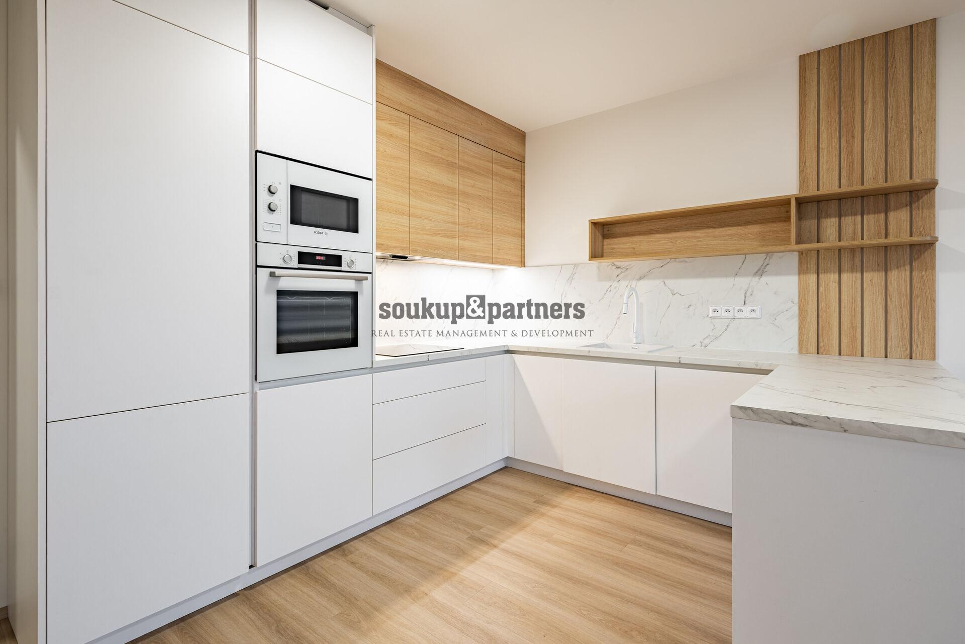 Prodej bytu 2+kk + Lodžie + gar. stání + sklep, 59 m²,  Rezidence U Šárky