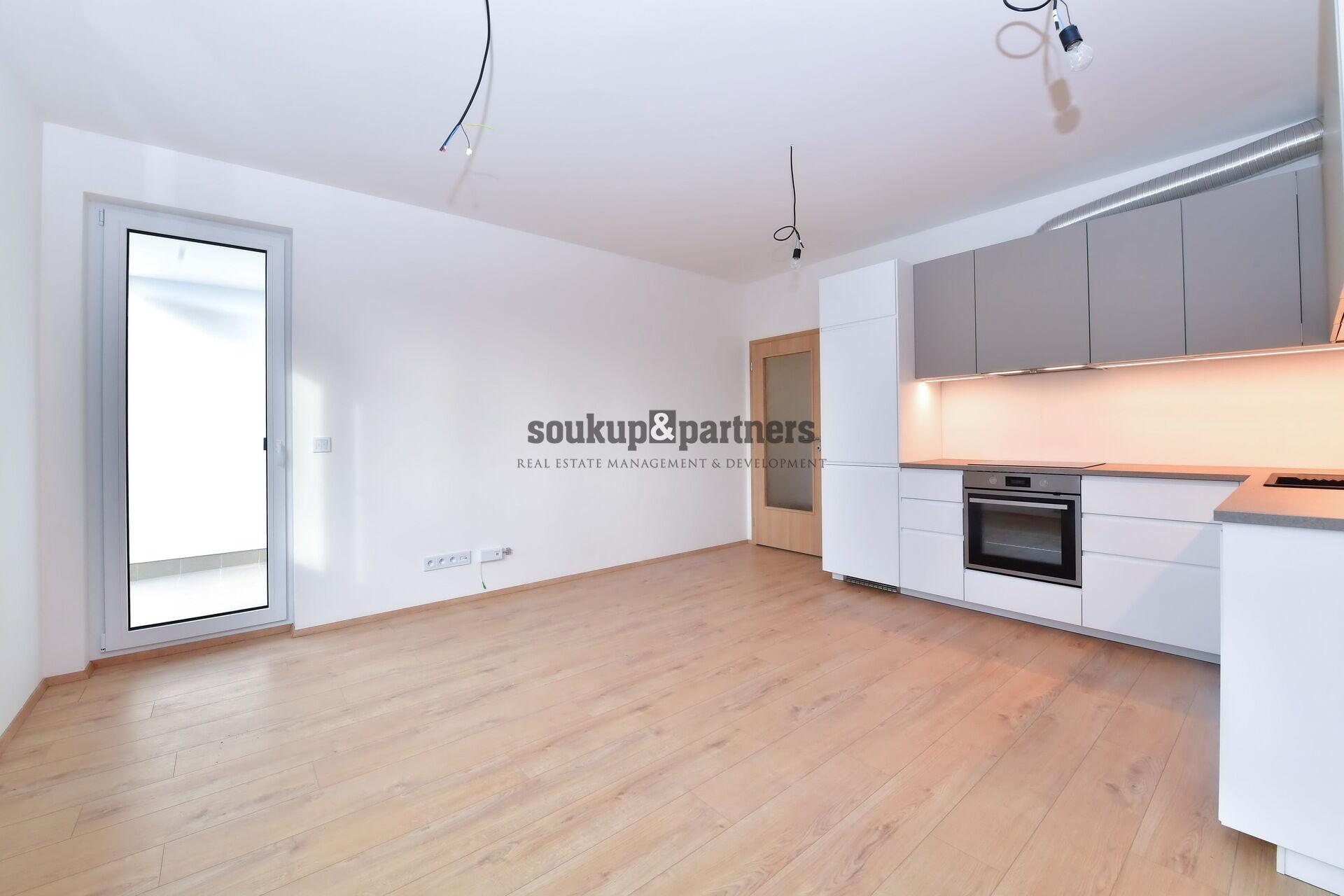 Pronájem 2+kk + balkon, 48 m2,  Praha 5 - Barrandov