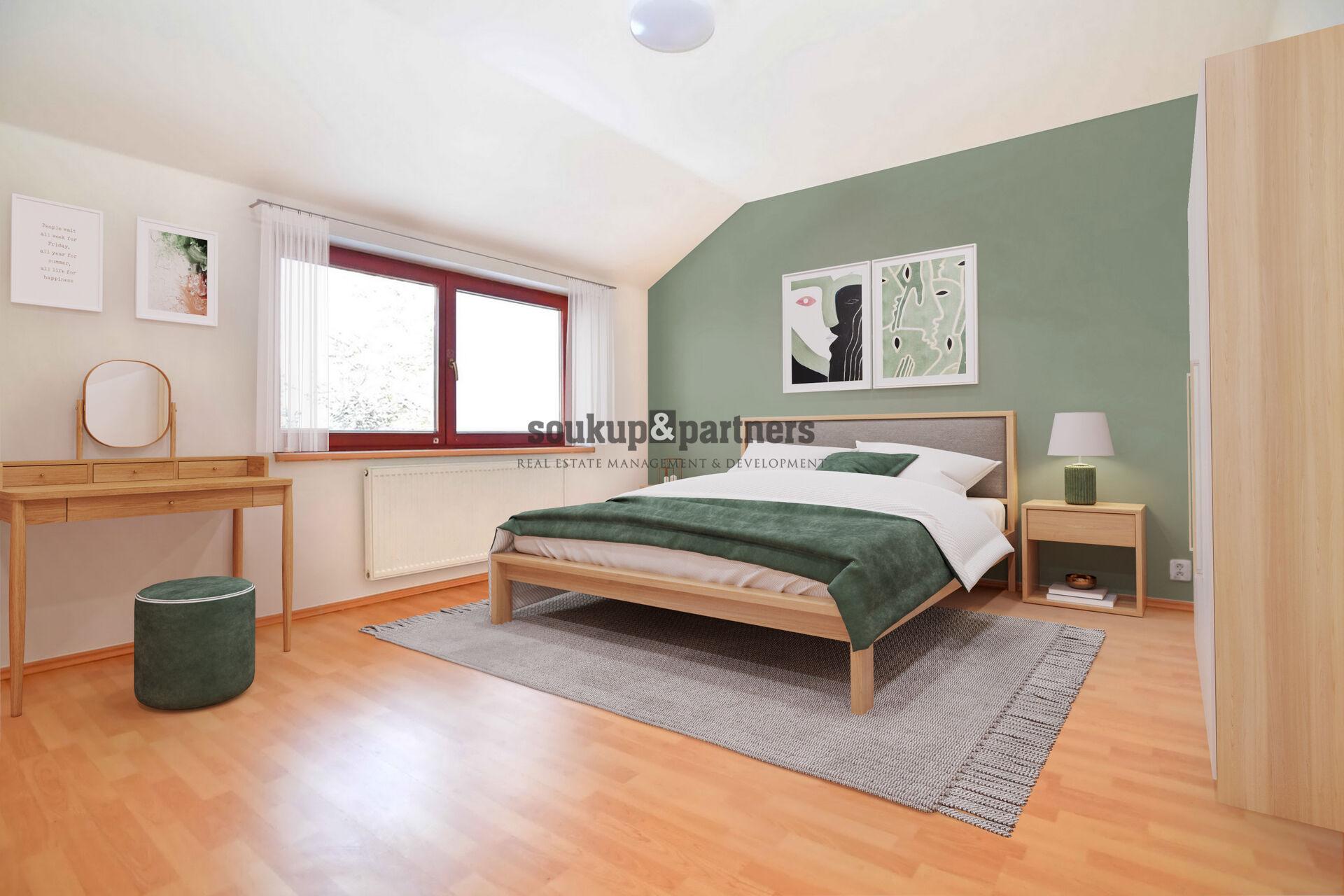 Byt 3+kk/ Balkon/ Terasa - 88 m2, Říčany - Radošovice.
