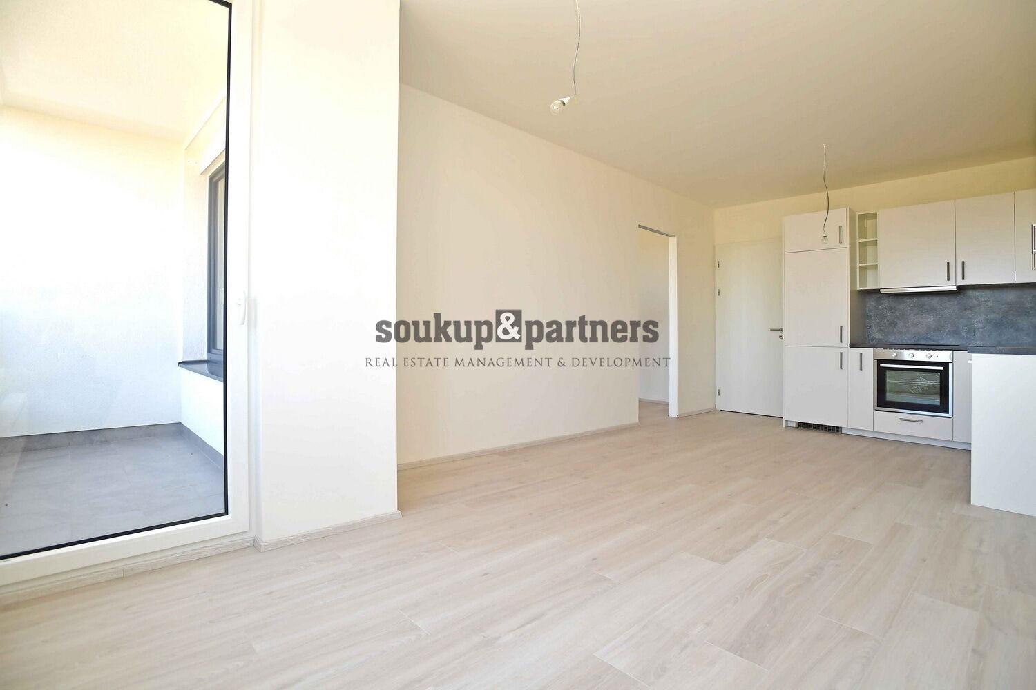 Byt 2+kk/L, 54 m2, Praha 5 - Hlubočepy, novostavba.