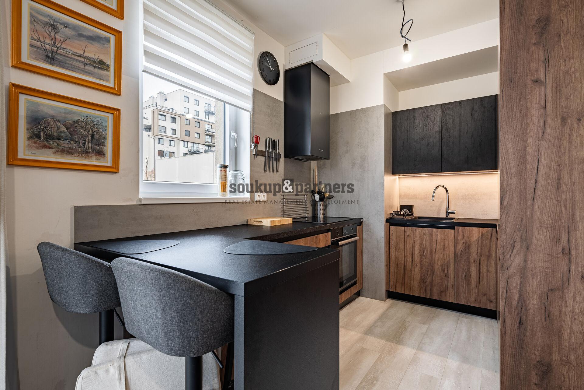 Prodej bytu 2+kk 56 m² + terasa 57 m² (Celkem 113 m²) , Harfa Park - Praha 9