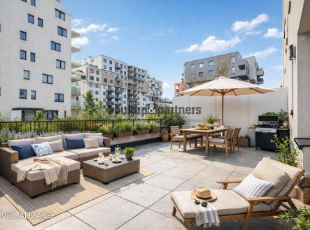 vizualizace možného využití terasy